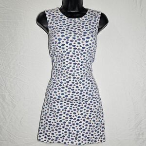 Vintage 90s y2k whimsigoth fairy coquette floral mini dress